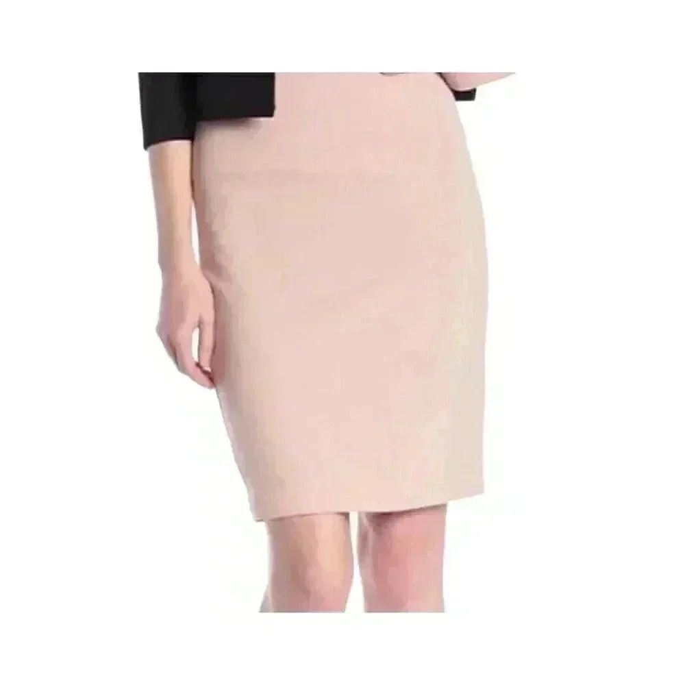 Philosophy Women's Pink Poly/Rayon/Spandex Knit Pencil Straight Skirt